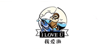 我爱渔肉松标志logo设计