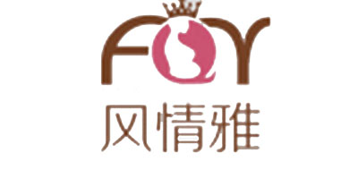 风情雅哺乳文胸标志logo设计