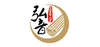 弘音古琴标志logo设计