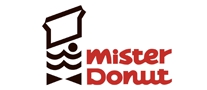 MisterDonut美仕唐纳滋甜品标志logo设计
