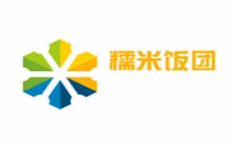糯米饭团饭团标志logo设计