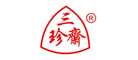 三珍斋粽子标志logo设计