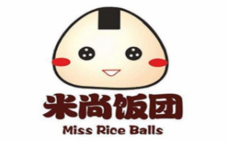 米尚饭团饭团标志logo设计