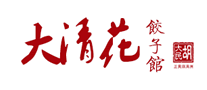 大清花水饺水饺标志logo设计