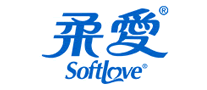 柔爱Softlove母婴用品标志logo设计