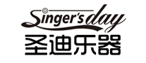 圣迪Singers day玩具乐器标志logo设计