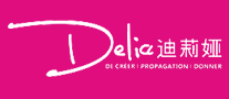 迪莉娅Delia蛋糕店标志logo设计