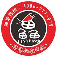 五谷鱼粉面食标志logo设计