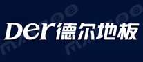 德尔Der标志logo设计_地面材料品牌vi设计