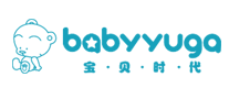 宝贝时代babyyuga母婴用品标志logo设计