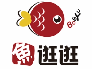 鱼逛逛酸菜鱼酸菜鱼标志logo设计