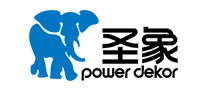 圣象PowerDekor标志logo设计_地面材料品牌vi设计