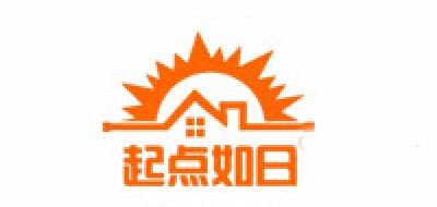 起點如日花灑標(biāo)志logo設(shè)計,品牌設(shè)計vi策劃