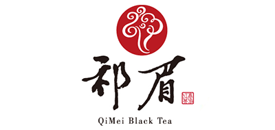 祁眉红茶标志logo设计