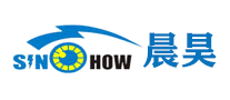 晨昊SINOHOW机电仪器仪表标志logo设计,品牌设计vi策划