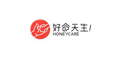 心寵Honeycare綠茶標(biāo)志logo設(shè)計(jì)