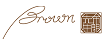 布朗先生Brown蛋糕店标志logo设计