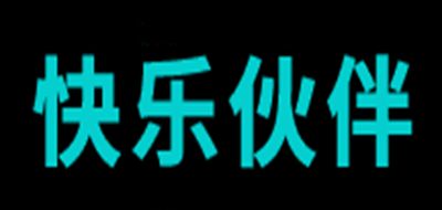 快乐伙伴积木标志logo设计