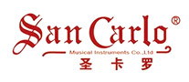圣卡罗SanCarlo小提琴标志logo设计