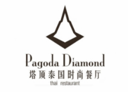 塔顶泰国菜外国菜标志logo设计