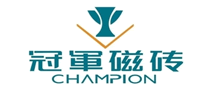 冠军磁砖标志logo设计_地面材料品牌vi设计