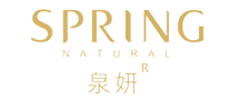 泉妍SPRINGNATURAL面膜標(biāo)志logo設(shè)計(jì)