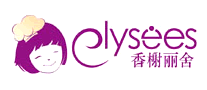 香榭丽舍elysees蛋糕店标志logo设计