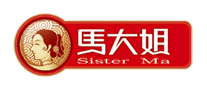 马大姐标志logo设计_零食小吃品牌vi设计
