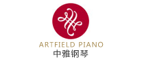 中雅ArtfieldPiano钢琴标志logo设计