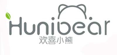 欢喜小熊Hunibear婴儿内衣标志logo设计