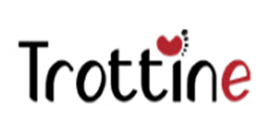 Trottine婴儿推车标志logo设计
