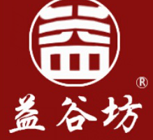益谷坊中餐标志logo设计
