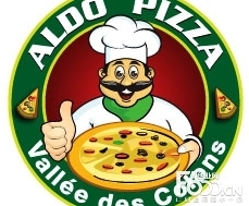 萨克思披萨餐饮行业标志logo设计