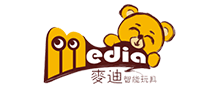 麦迪熊MEDIA健身玩具标志logo设计