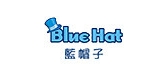蓝帽子玩具玩具标志logo设计