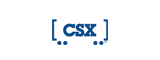 CSX运输标志logo设计,品牌vi设计策划