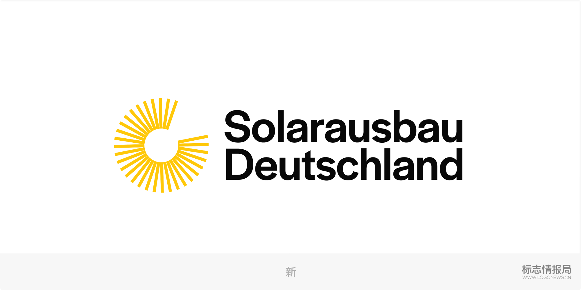 德国太阳能电池板Solarausbau Deutschland企业形象设计探析